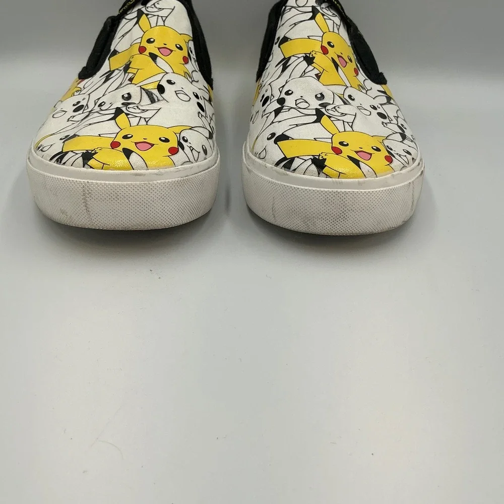 Pokemon Pikachu 25‎ Slip On Shoes Men's Size 12 Nintendo Yellow Black